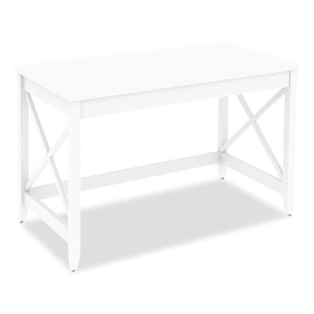 Kd Farmhouse Writing Desk - 47.24 x 23.62 x 29.53 in. - White KD3200186